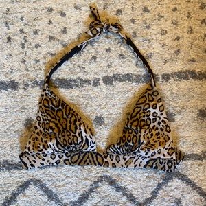 Leopard Bikini Top